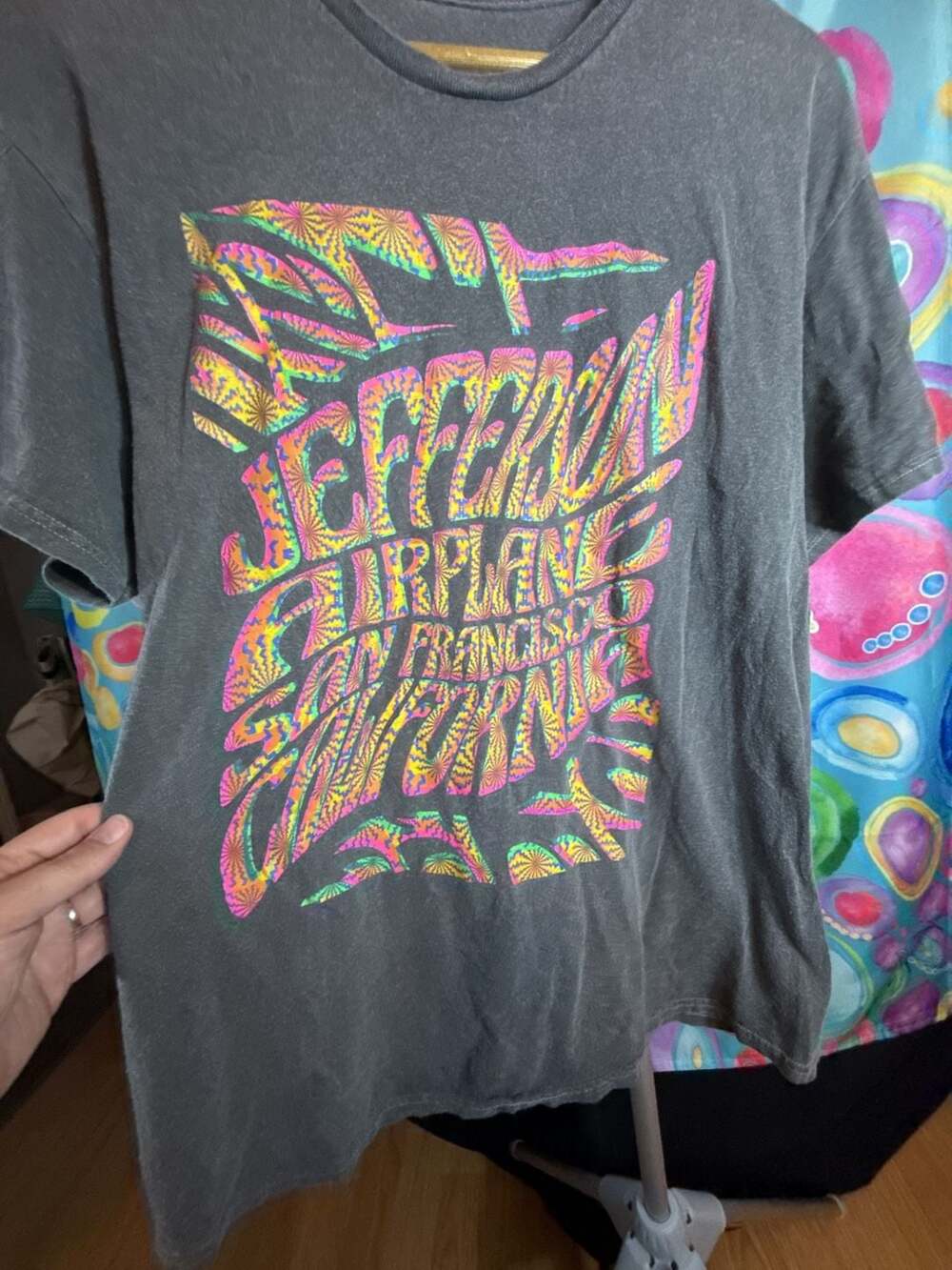 Merch Traffic Jefferson Airplane San Francisco California Psychedelic T-Shirt